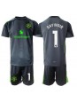 Manchester United Altay Bayindir #1 Brankářské Venkovní dres pro děti 2025-26 Krátký Rukáv (+ trenýrky)